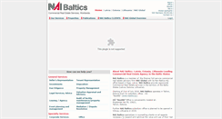 Desktop Screenshot of naibaltics.com